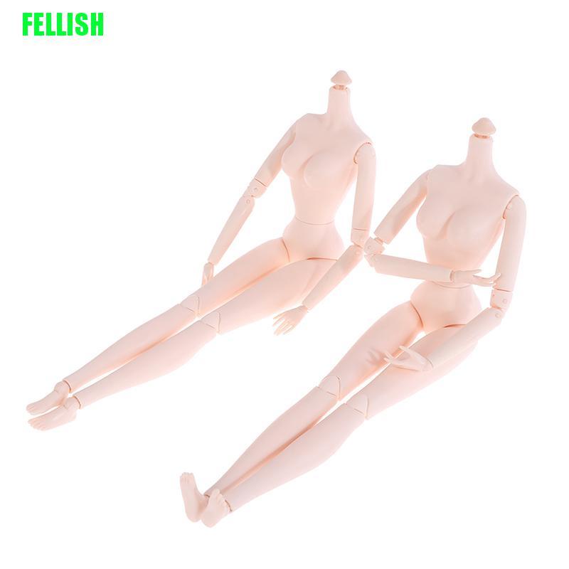 Cơ thể 28 khớp cử động được/ Đôi bàn tay thay thế trang trí búp bê cỡ 28cm 30cm 436v