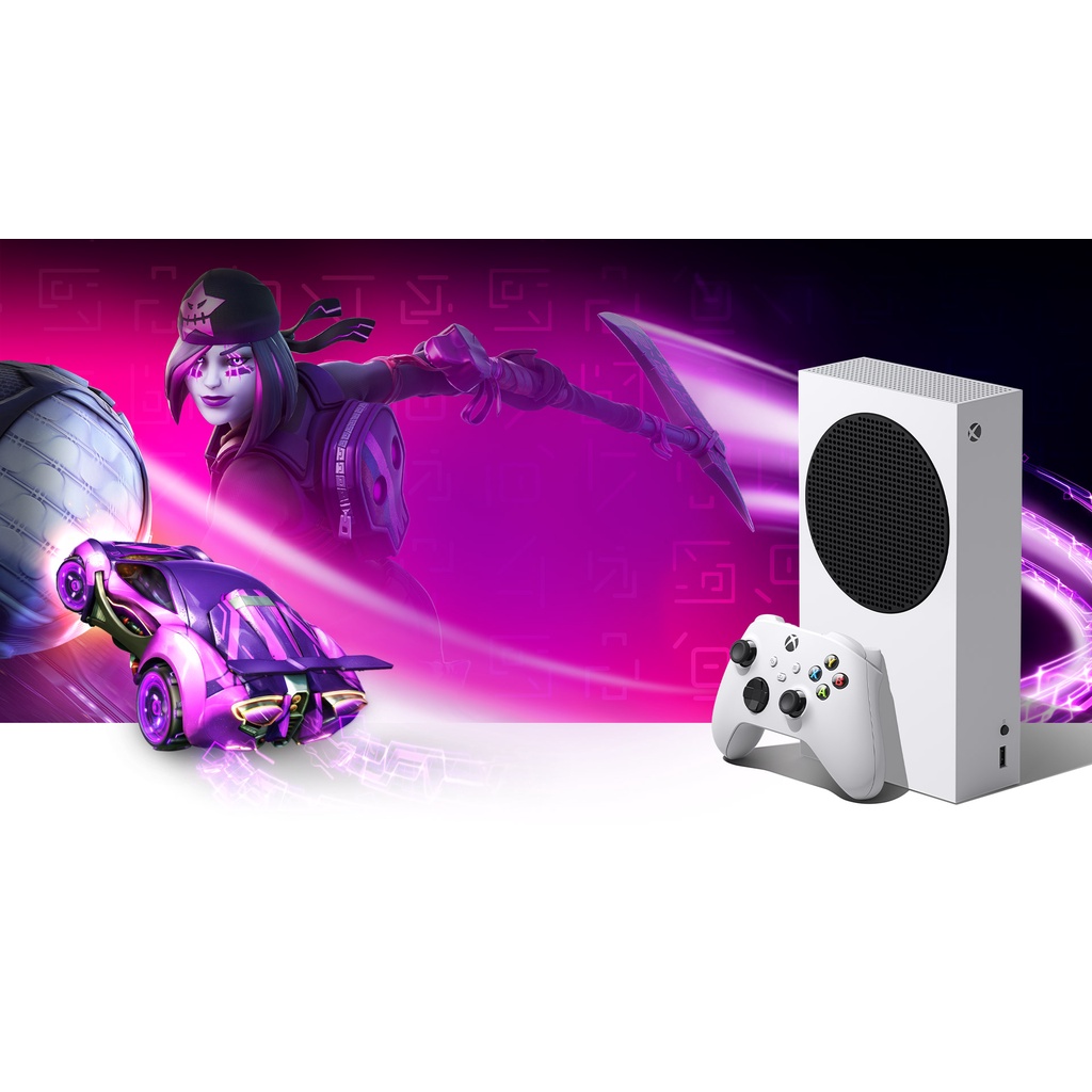 Máy Xbox Series S Fortnite &amp; Rocket League Bundle Chính Hãng Microsoft Tặng Kèm Game