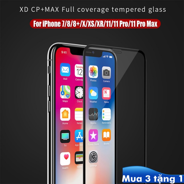 Kính Cường Lực 21D For iPhone 5 5S 6 6S 7 8 SE 11 X XR XS 12 13 Mini Pro MAX Plus Samsung A10 A10S M10 A80 A90 A71 A80S A81 A20 A50 A40S