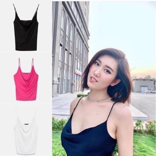 Áo 2 dây cổ đổ zara