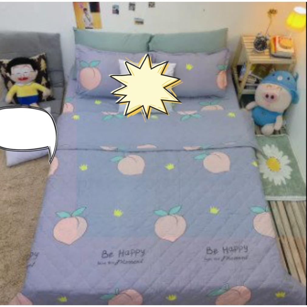 Ga giường 1mx2m,bọc đệm ký túc xá,giường tầng,bệnh viên,bọc sofa-KITTY ÔM DÂU