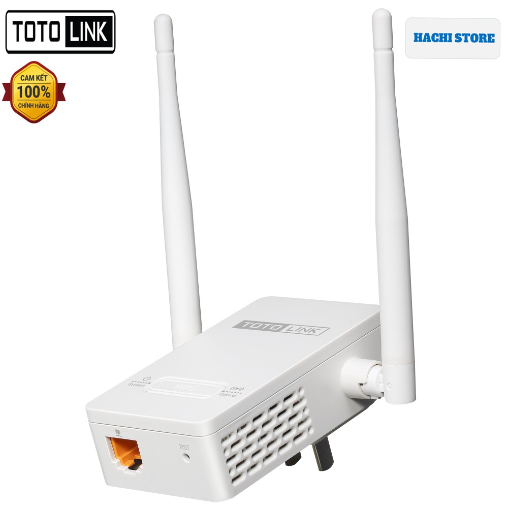 Bộ Mở rộng sóng Wi-Fi chuẩn N 300Mbps – EX-200 TOTOLINK – Hàng Chính hãng.