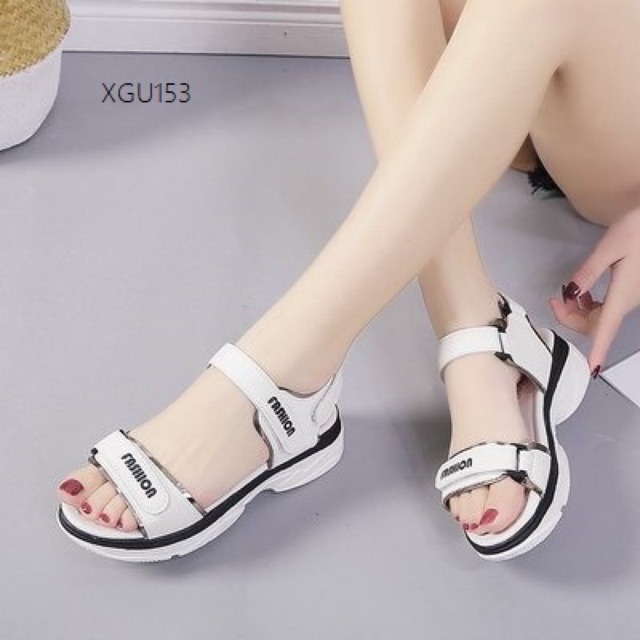 XGU153 Sandals nữ da PU phong cách trẻ trung