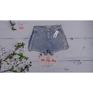 Quần đùi jean size L, XL