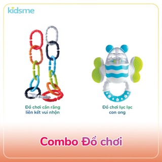 ĐỒ CHƠI CẮN RĂNG CHUỒN CHUỒN, CON ONG, QUẢ BÓNG VUÔNG TRÒN  KIDSME – TỪ 6 THÁNG TUỔI