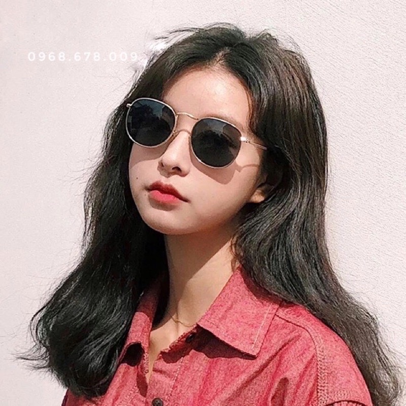 Kính râm kính mát nam nữ  form tròn  hottrend tiktok