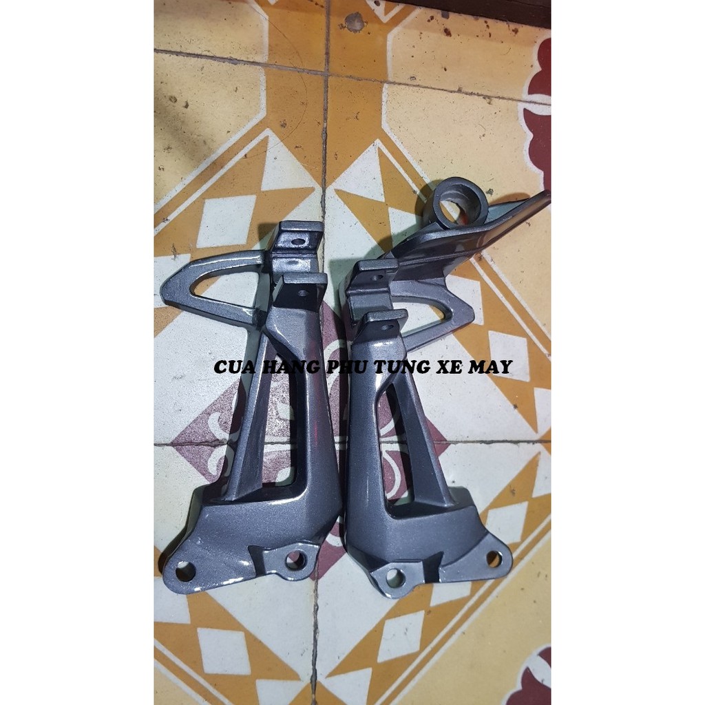 Pas nhôm chân sau cho xe Sirius - 1 cặp