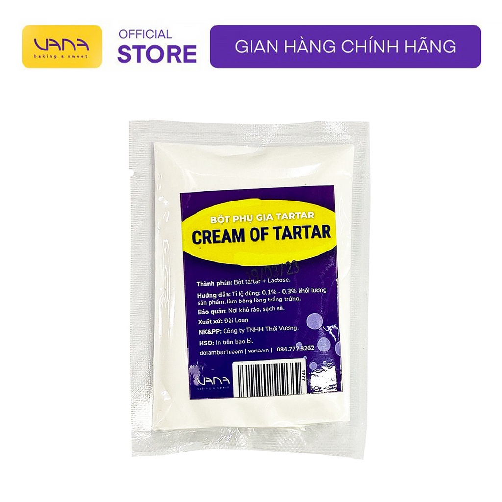 Bột phụ gia làm bánh CREAM OF TARTAR
