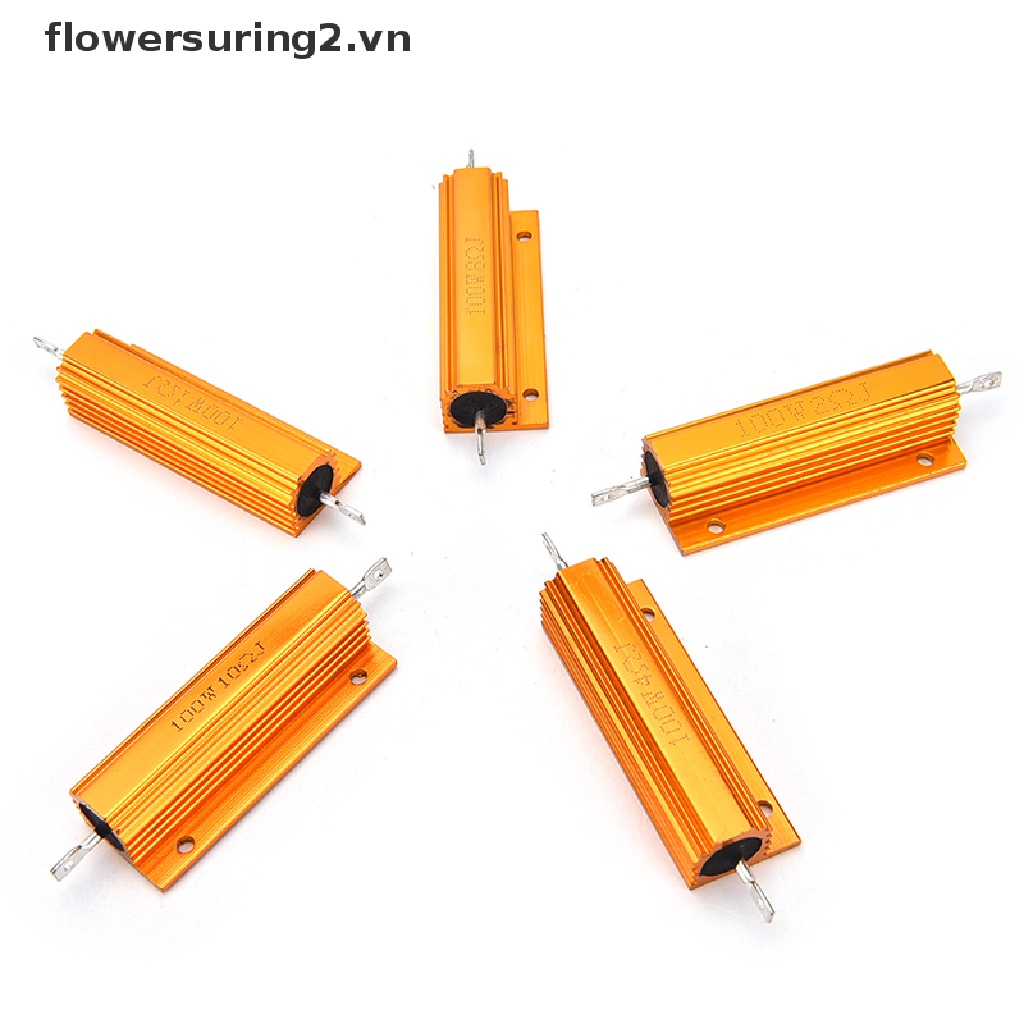 Điện Trở 1 / 2 / 4 / 8 / 10 Ohm 100W Watt Mới