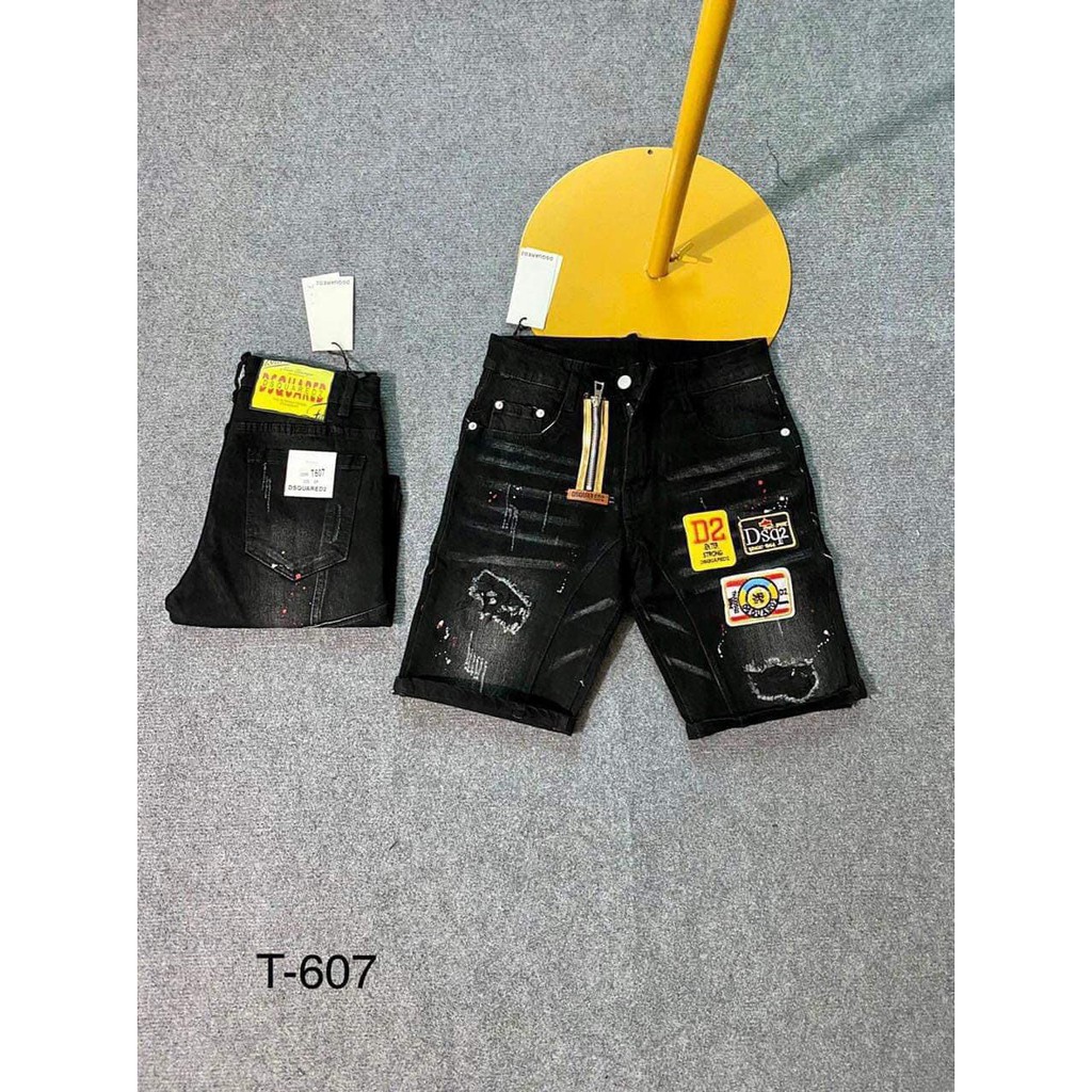 Quần Short Jean Nam ❤️FREESHIP❤️Quần Đùi Nam Chất Bò co giãn cao cấp họa tiết độc đáo DT.SHOP89 | BigBuy360 - bigbuy360.vn