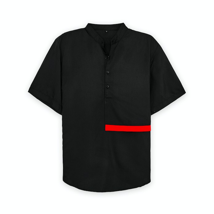 Áo sơ mi tay ngắn TSUKI SHIRT (Đen) - ZUNEZX | BigBuy360 - bigbuy360.vn