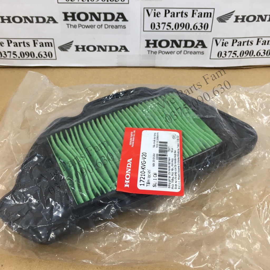 LỌC GIÓ AB 110 FI  - HÀNG CHÍNH HÃNG HONDA