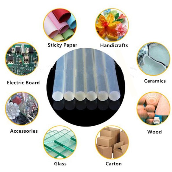 Bộ 10 Cây Keo Nến/Gài Keo Nóng Chảy Dùng Làm Đồ Thủ Công DIY Tại Nhà