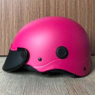 Mũ bảo hiểm ❀FREESHIP❀ Mũ bảo hiểm nửa đầu màu hồng xiêu xinh