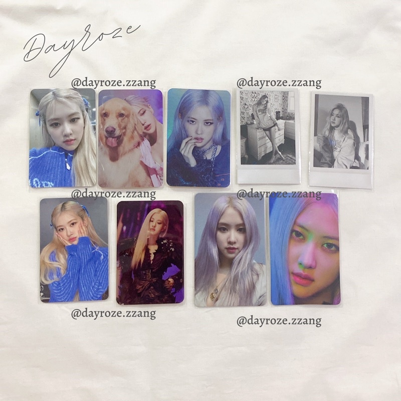 Thẻ ảnh card BLACKPINK chính hãng có sẵn