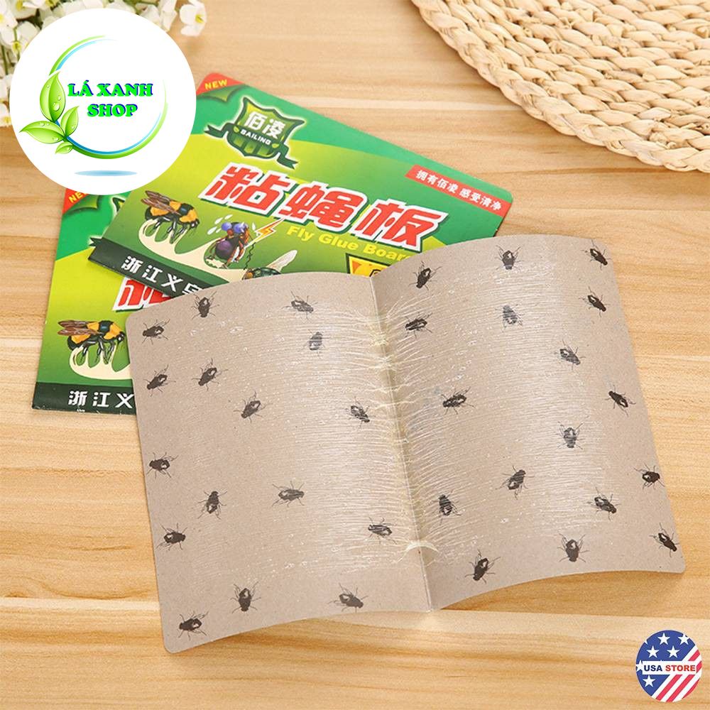 Vỉ Keo Bẫy Tiêu Diệt Ruồi Siêu Việt - Thu Hút Ruồi Tới