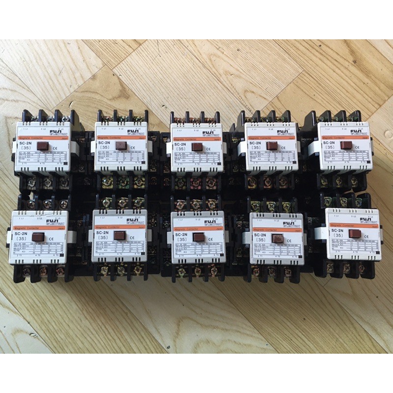 Khởi động từ  26-35A Fuji, coil 220v hàng Nhật bãi