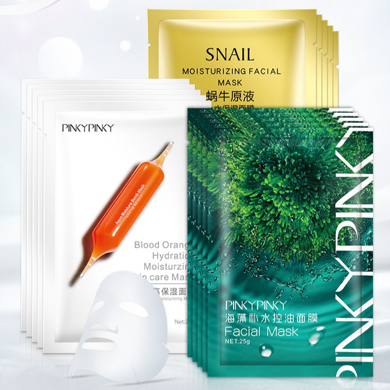 Mặt nạ đào sữa chua tảo biển cam đỏ Pinky Pinky Senabeauty | BigBuy360 - bigbuy360.vn
