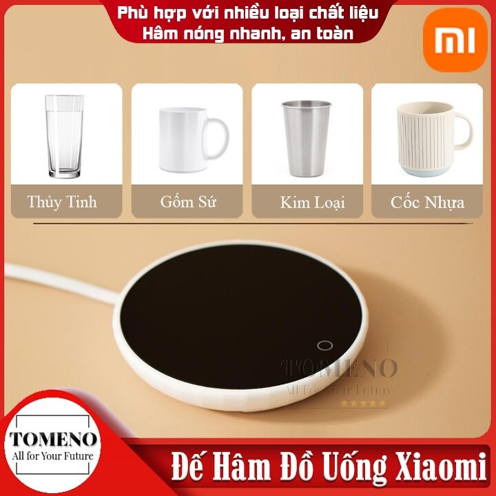 Hàng Mới Về Giá Giữ Nhiệt Thông Minh 55 Độ Cho Bình Sữa / Cà Phê Xiaomi Chịu Nhiệt Cao An Toàn Tiện Lợi