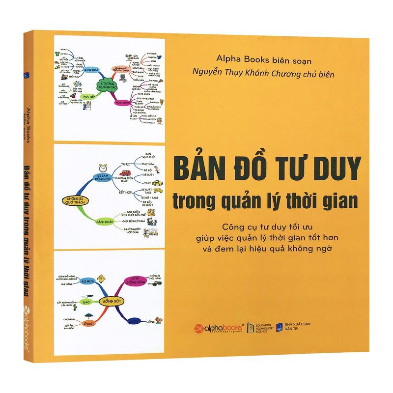 Sách - Bản Đồ Tư Duy Trong Quản Lý Thời Gian - Thanh Hà Books