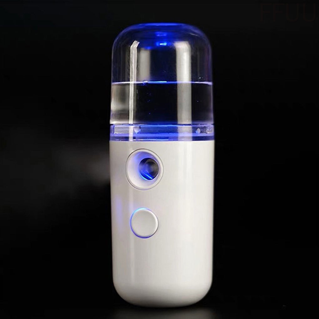 [Hàng mới về] Máy phun sương tạo độ ẩm chăm sóc da mặt sạc lại bằng cáp usb tiện lợi FF86