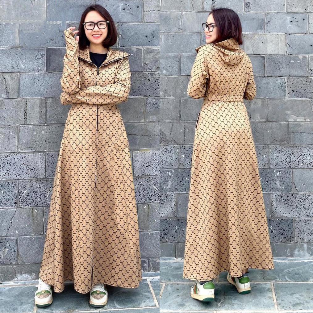 11.11 Áo chống nắng nữ toàn thân vải Umi dáng xòe không xẻ sau che kín chân thoáng mát mẫu mới 2021 | BigBuy360 - bigbuy360.vn