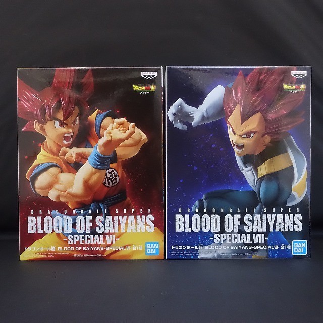 Set mô hình Goku & Vegeta Blood of Saiyans - chính hãng Nhật Bản