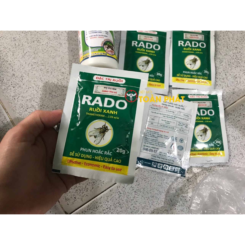 Thuốc đặc trị ruồi hiệu quả kéo dài RADO 20gram