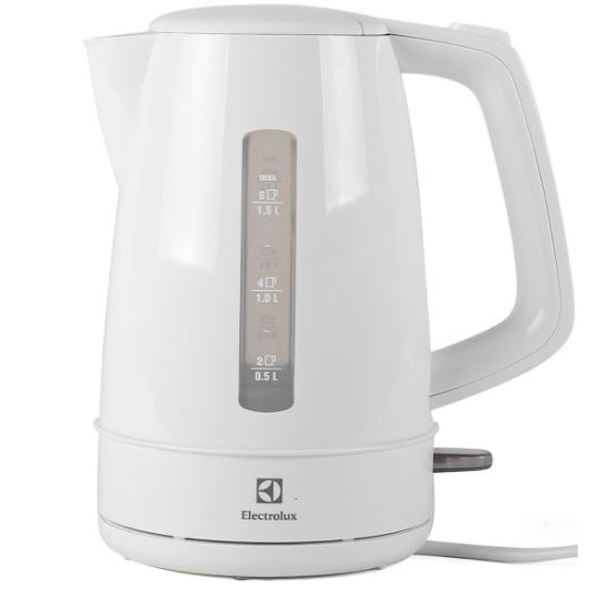 Bình Đun Siêu Tốc Electrolux EEK1303W - 1.5 Lít - Hàng chính hãng - BH 24 tháng