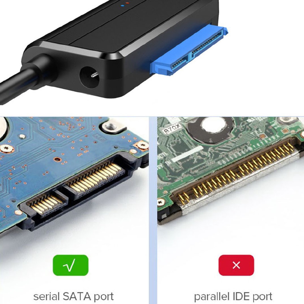 【PS】USB 3.0 to 2.5"/3.5" IDE SATA Hard Drive Adapter HDD Transfer Converter