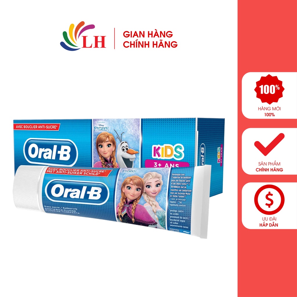Kem đánh răng trẻ em Oral-B Disney 3+