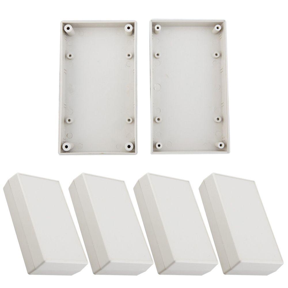 Hộp Nhựa ABS Trắng Đựng Mô Đun Nhạc Cụ Điện Tử DIY Ốp