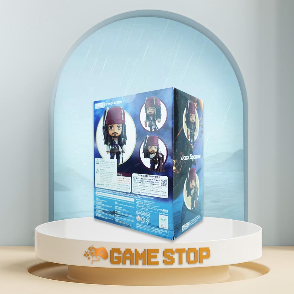 Mô hình nendoroid 1557 jack sparrow dòng pirate of caribean Gamestop.vn POCND01