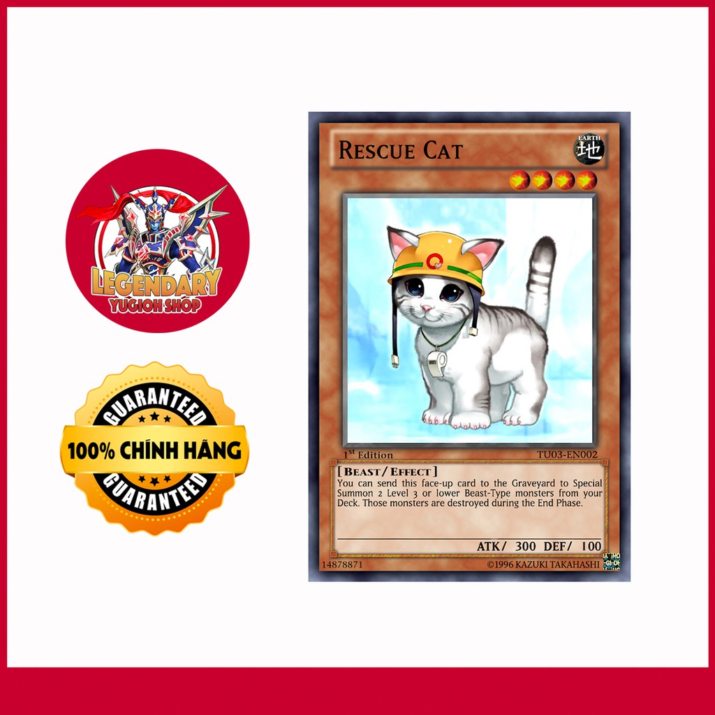 [EN][Thẻ Bài Yugioh Chính Hãng] Rescue Cat
