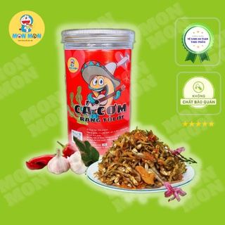 Cá cơm rang tỏi ớt 150g ăn vặt Mon Mon vừa ngon vừa rẻ