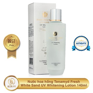 Nước hoa hồng Tenamyd Fresh White Sand UV Whitening Lotion 140ml