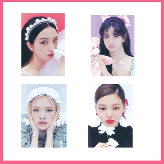 Bộ 4 Thẻ Ảnh Nhóm Nhạc Blackpink 2021