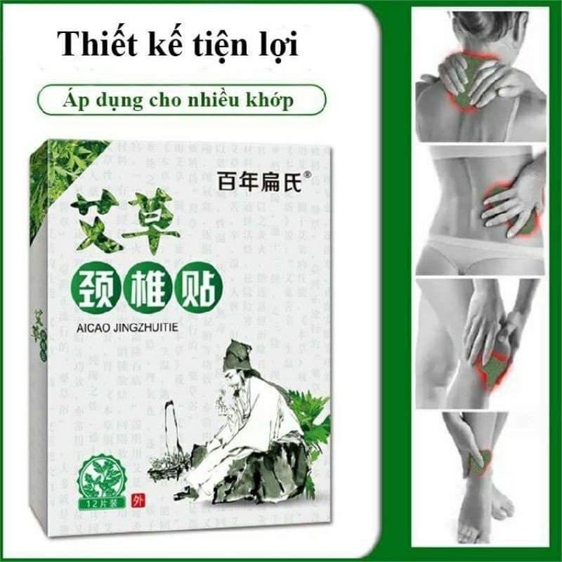 Hộp 12 Miếng Dán Vai Gáy Đông Y Thảo Dược