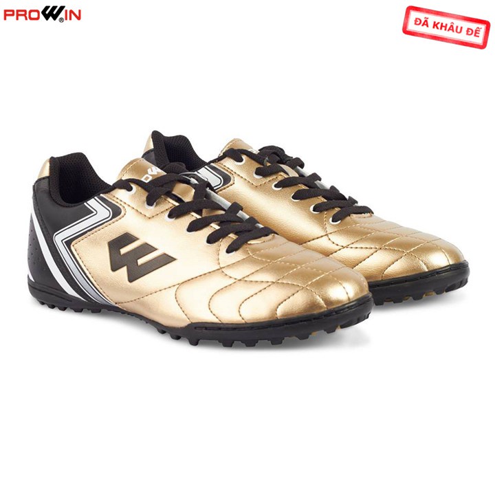 Giày Đá Bóng, giày đá banh Prowin FX Đinh Nhỏ Màu Vàng Kim (size TỪ 38 đến 44) !