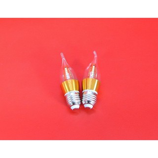 Bộ 2 bóng đèn LED C35 4w hình nến đổi màu đui E27 HL Lighting
