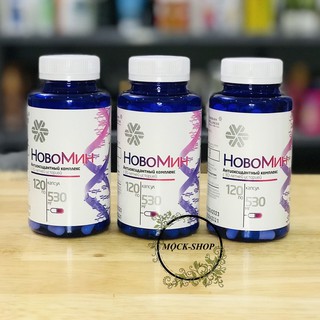 [Mẫu mới] Viên uống chống oxy hóa, phục hồi tế bào khỏe mạnh Siberian Novomin Formula 4 – 120 viên