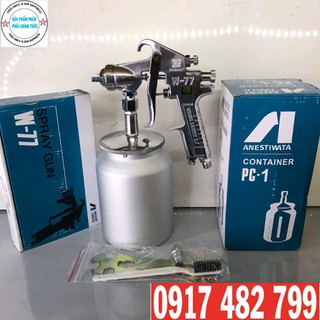 SÚNG PHUN SƠN W77S ANEST IWATA BÉC PHUN 2.5