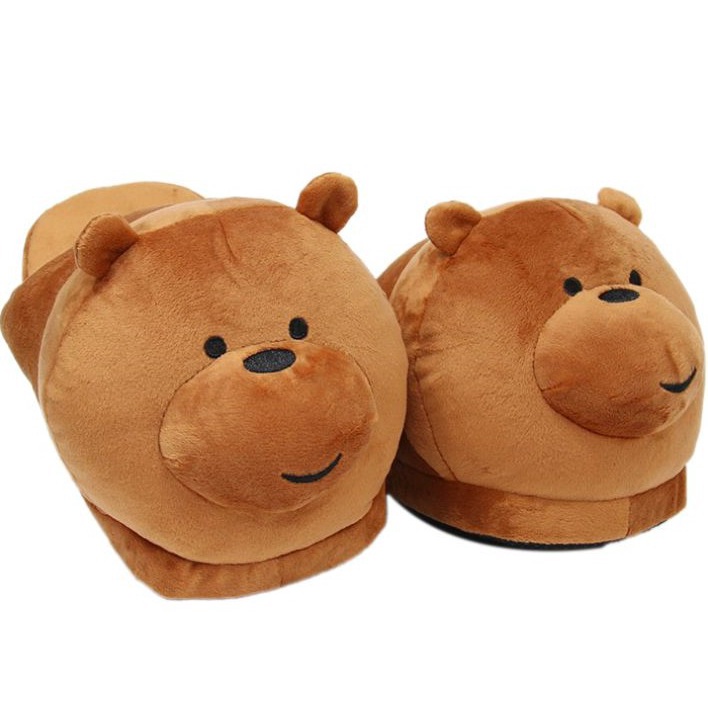 Dép Bông Đi Trong Nhà Hình Gấu Trúc Hoạt Hình Dễ Thương