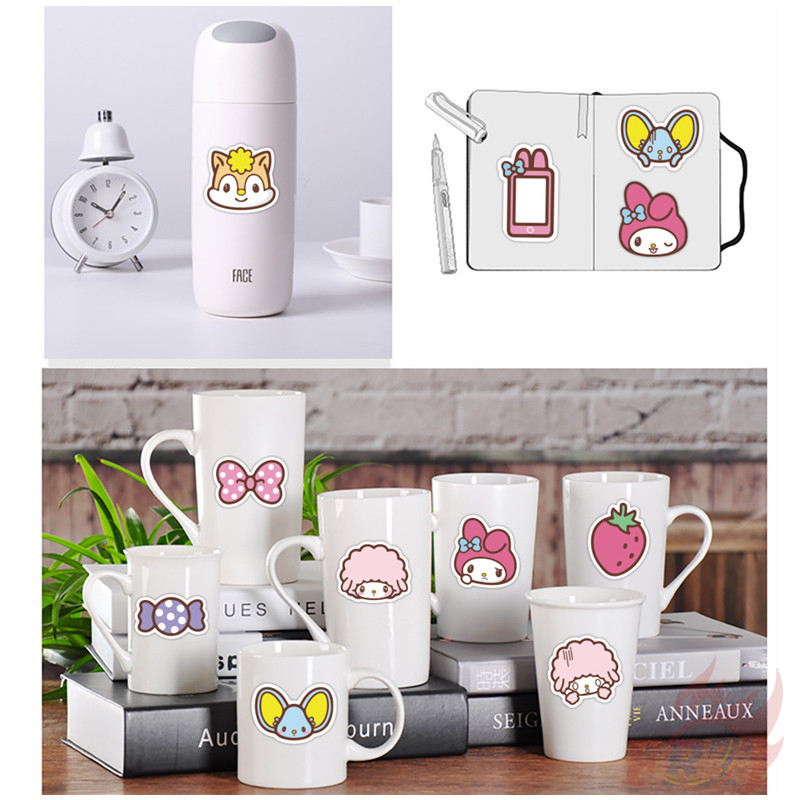 ❉ My Melody Series 01 - Sanrio Stickers ❉ 40Pcs/Set DIY Decals Stickers for Album Diary Laptop Scrapbooks Skateboard