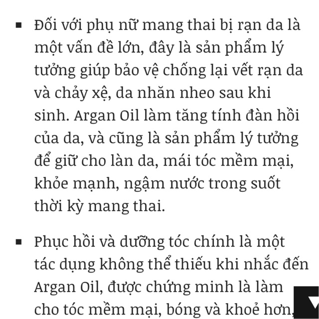 Tinh dầu Argan - Argan Oil của Úc MẪU MỚI NHẤT