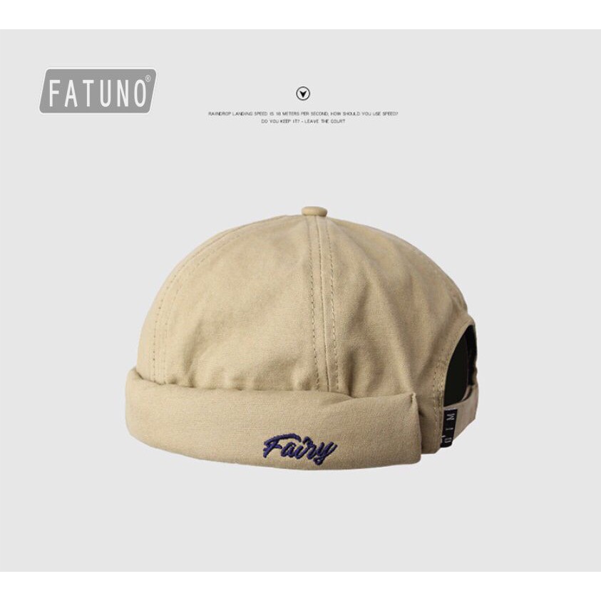 Mũ tròn dưa hấu unisex (miki hat) thời trang nam nữ, phong cách Retro Hàn Quốc hot trend 2022