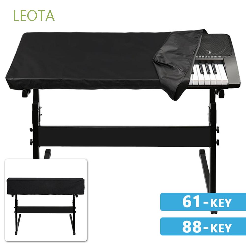 LEOTA Adjustable Dust Covers Dust-proof Electric/Digital Piano Piano Covers Machine Washable Elastic Cord Waterproof Stretchable Super Practical Locking Clasp Keyboard Cover
