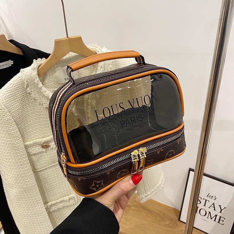 Túi Đựng Mỹ Phẩm, Đồ trang điểm du lịch chống thấm nước LOUS-VUON - Hàng Loại 1