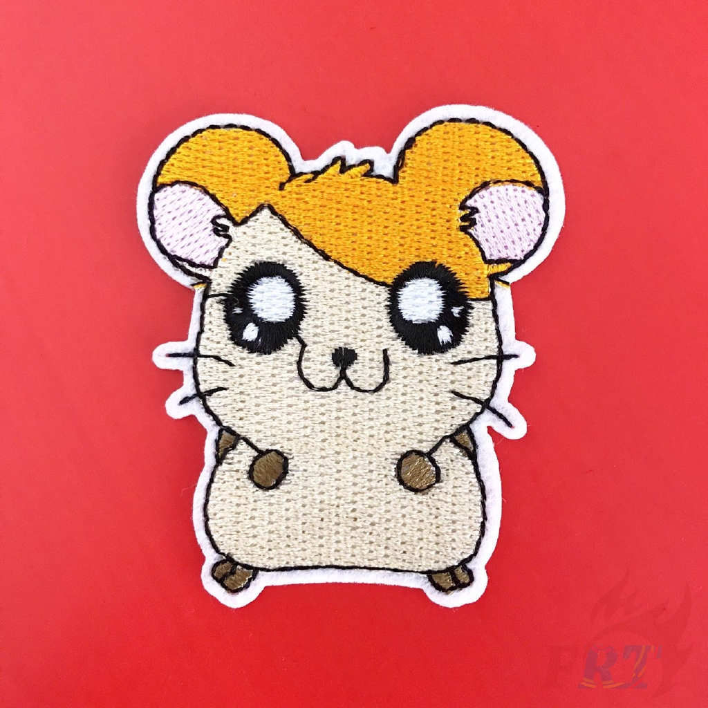 ☸ Cartoon：Hamtaro Patch ☸ 1Pc Mouse Diy Sew On Iron On Patch