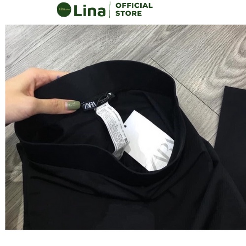 Quần Legging Nữ Dài Nâng Mông Cạp Cao Có Bigsize Đến 70kg LINASTORE 017